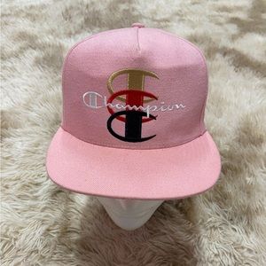 Supreme x Champion Stacked Logo Hat